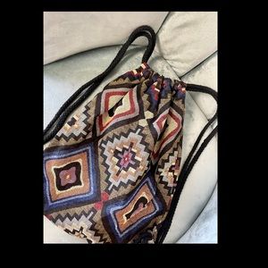 Tribal print small back pack - New